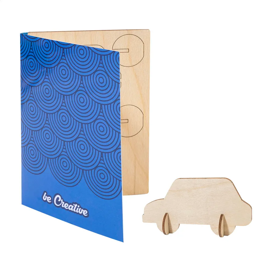 SendCraft niestandardowa pocztówka z puzzlami, dom, wariant AP715048-C, zdjęcie 1 z 4