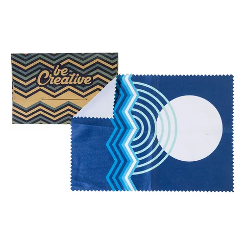 Dioptry Gift Kraft personalizowana ściereczka do okularów