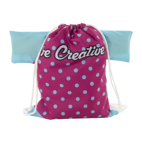 CreaDraw T Kids personalizowany worek ze sznurkami dla dzieci