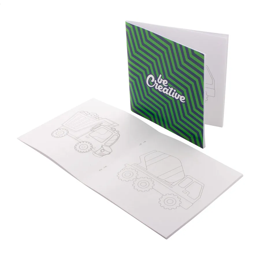 ColoBook personalizowany zestaw do kolorowania / kredki / zwierzęta, wariant AP716555-B, zdjęcie 1 z 4