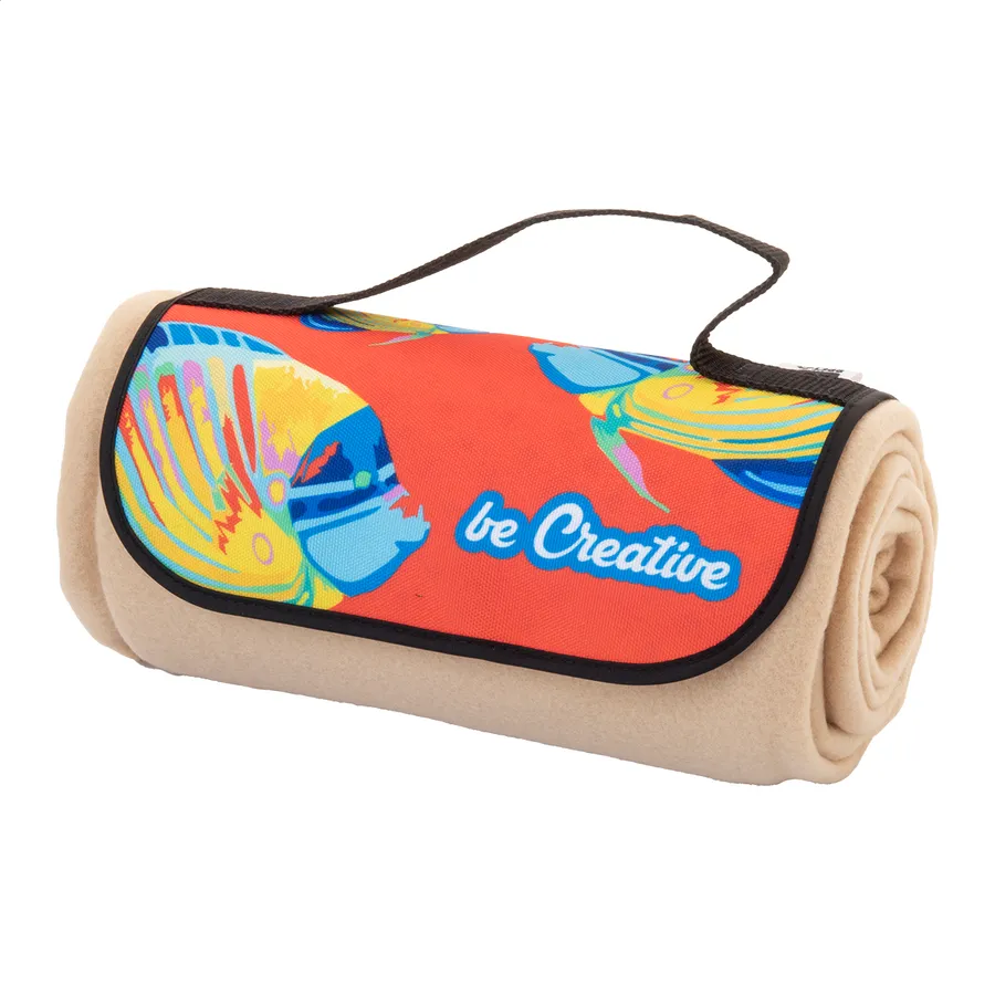 Reporta personalizowany koc polarowy RPET, wariant AP716678-00, zdjęcie 1 z 8