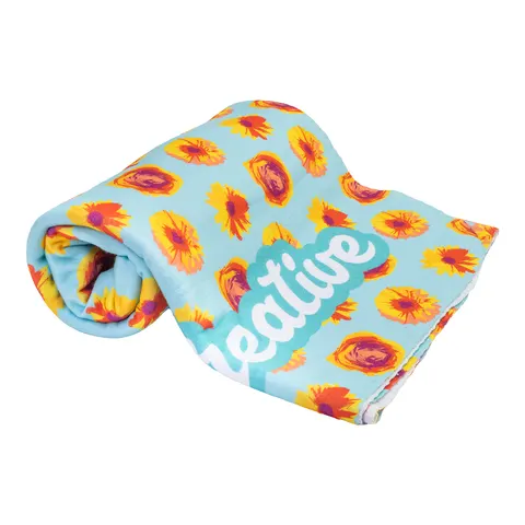 CreaFleece personalizowany koc polarowy RPET