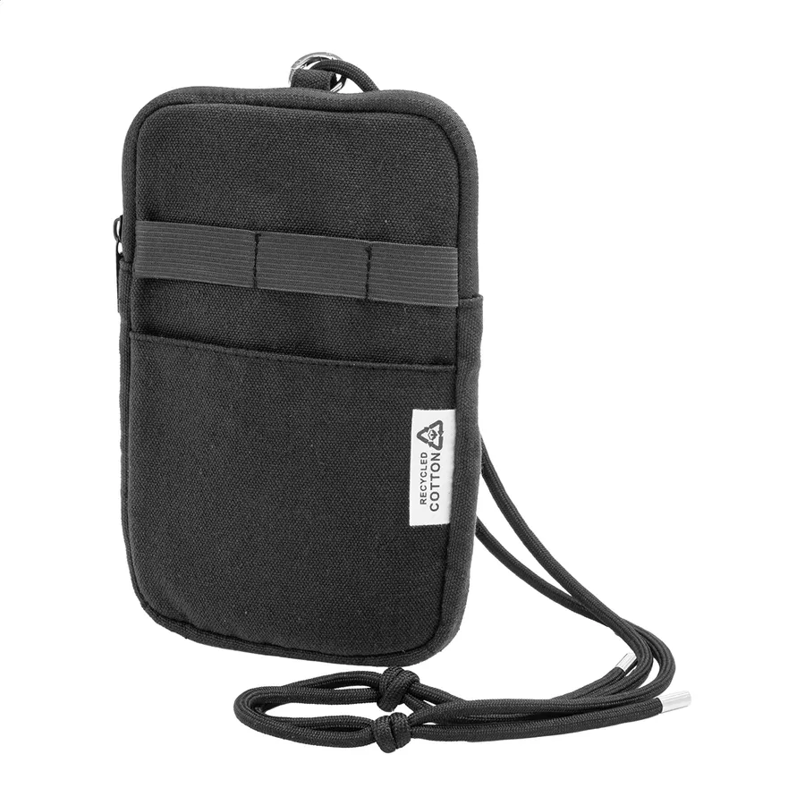 CanvaFon torba na ramię z recyklingowanego płótna, wariant AP800129-10, zdjęcie 1 z 5