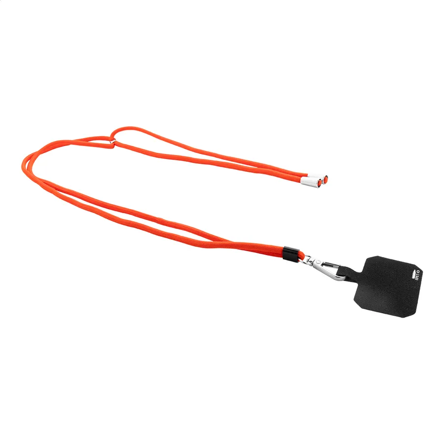 Corphon smycz RPET z uchwytem na telefon, wariant AP800596-05, zdjęcie 1 z 3
