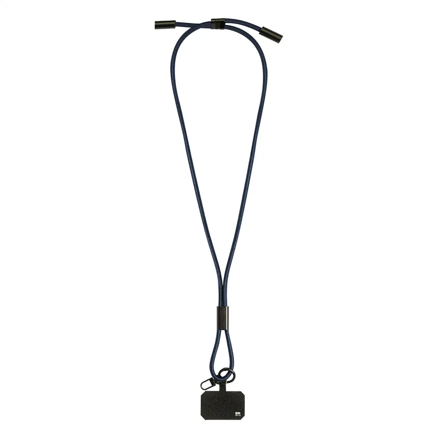 HolCharge smycz, uchwyt na telefon, kabel 60W RPET, wariant AP864133-06A, zdjęcie 1 z 3