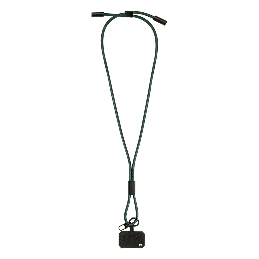 HolCharge smycz, uchwyt na telefon, kabel 60W RPET, wariant AP864133-07A, zdjęcie 1 z 4