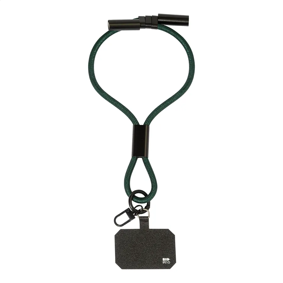 CuffCharge smycz na nadgarstek, uchwyt na telefon, kabel 60W RPET, wariant AP864134-07A, zdjęcie 1 z 3