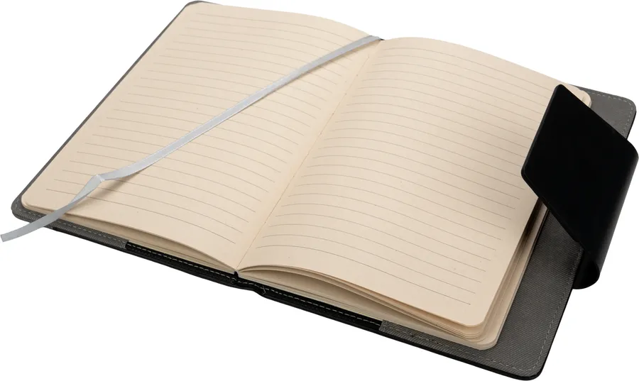 Notes A5 w linie z PU z recyklingu ASUNCION, wariant 422977, zdjęcie 1 z 14
