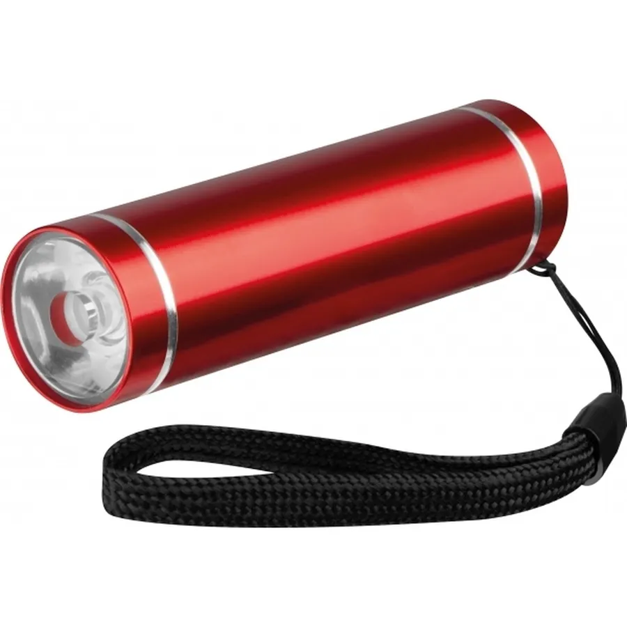 Latarka z aluminium z recyklingu UTRECHT, wariant 410405, zdjęcie 1 z 5