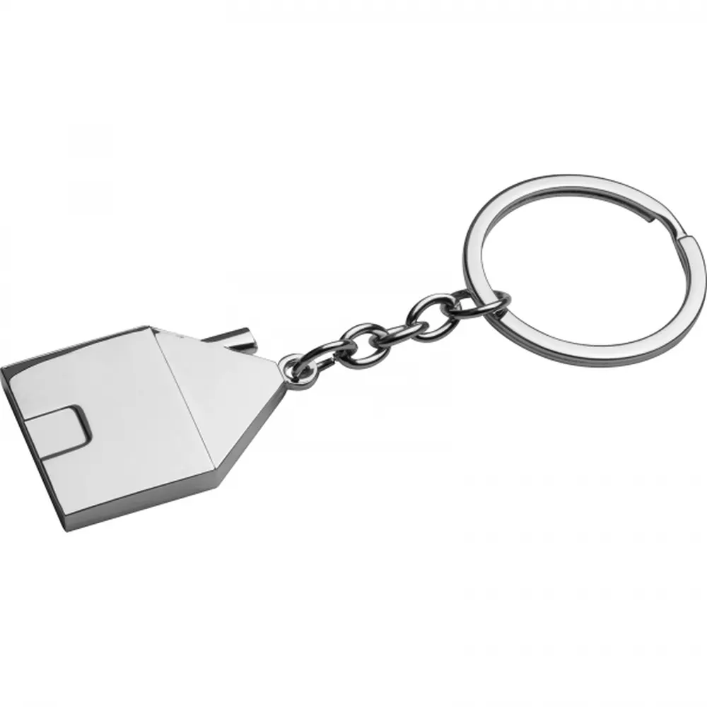 Brelok metalowy domek GILBERT, wariant 9765407, zdjęcie 1 z 6