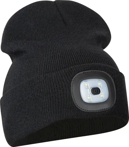 Czapka zimowa z LED rPET MAITLAND
