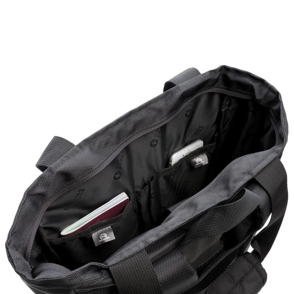 Plecak, torba na laptopa 15" Swiss Peak, ochrona RFID, wariant P762.451, zdjęcie 1 z 13