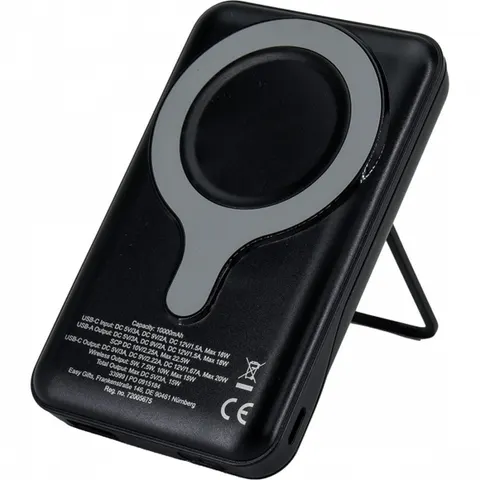 Power bank 10000 mAh z ładowarką indukcyjną VENTURA