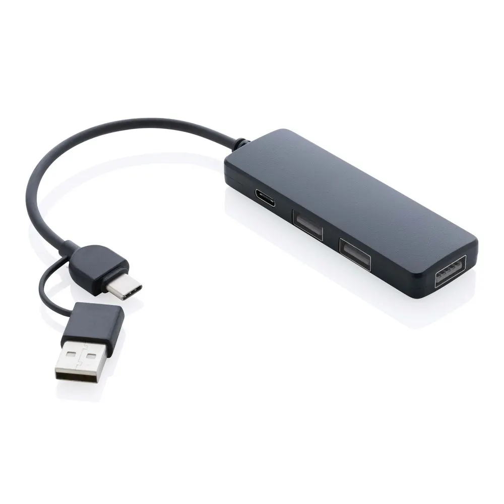 Hub USB 2.0 z USB C RABS, wariant P308.261, zdjęcie 1 z 8