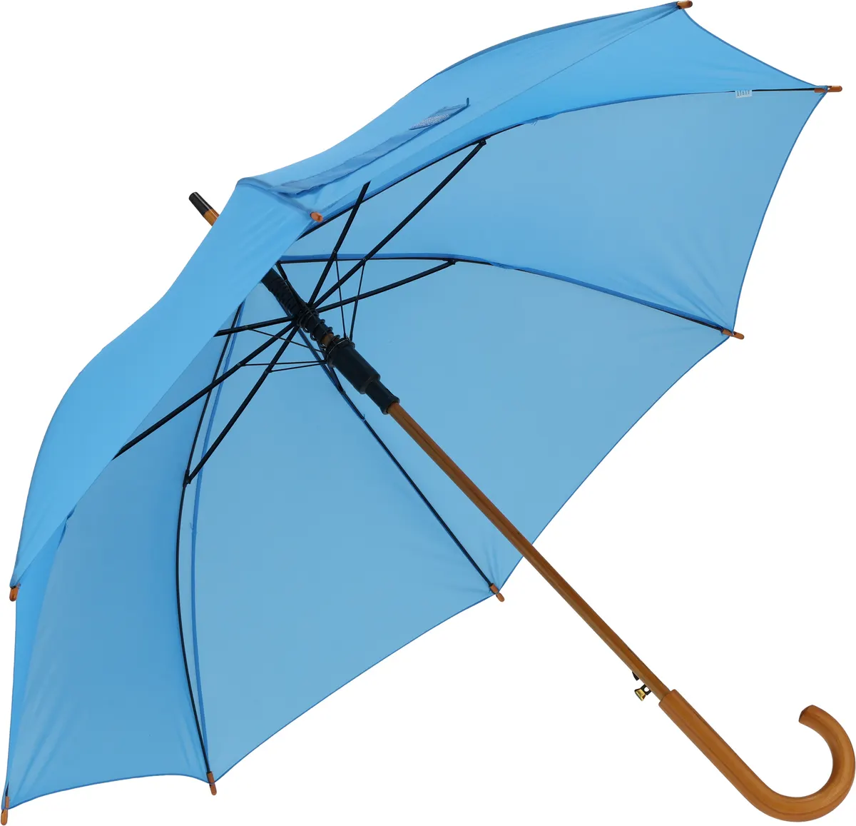 Parasol automatyczny drewniany Ø105 cm NANCY, wariant 513124, zdjęcie 1 z 5