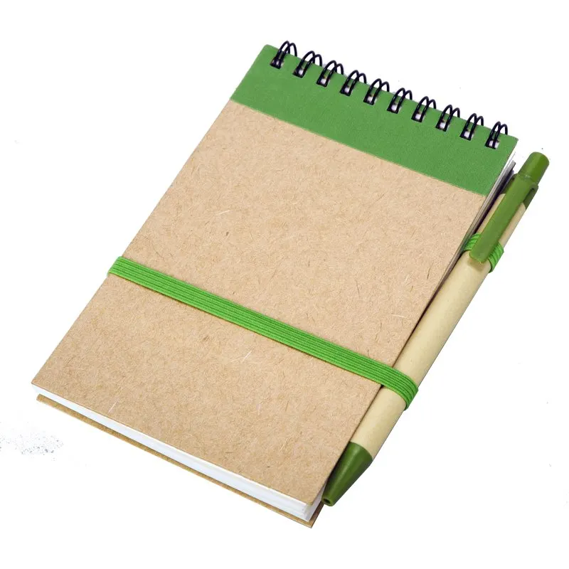 Notes Kraft z długopisem, wariant R73795.05, zdjęcie 1 z 5