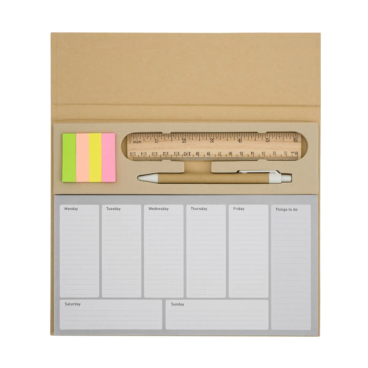 Planner biurkowy Melle, wariant R64022.10, zdjęcie 1 z 6