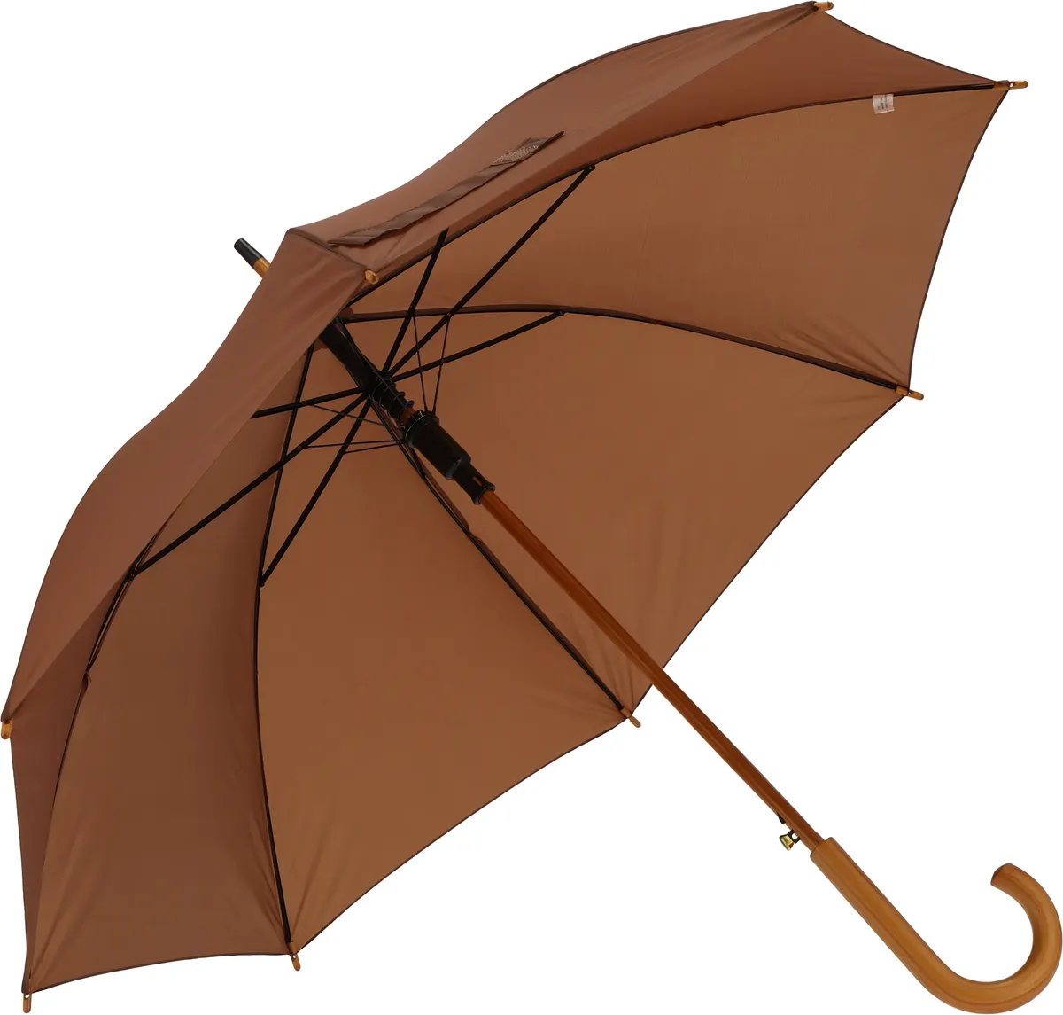 Parasol automatyczny drewniany Ø105 cm NANCY, wariant 513101, zdjęcie 1 z 5