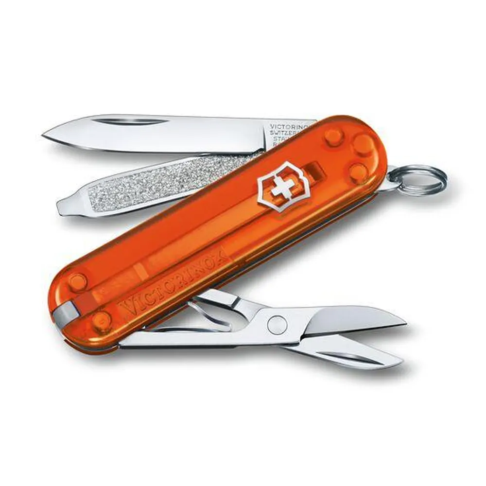 Scyzoryk Classic SD transparentny Victorinox, wariant 06223T82G10, zdjęcie 1 z 4