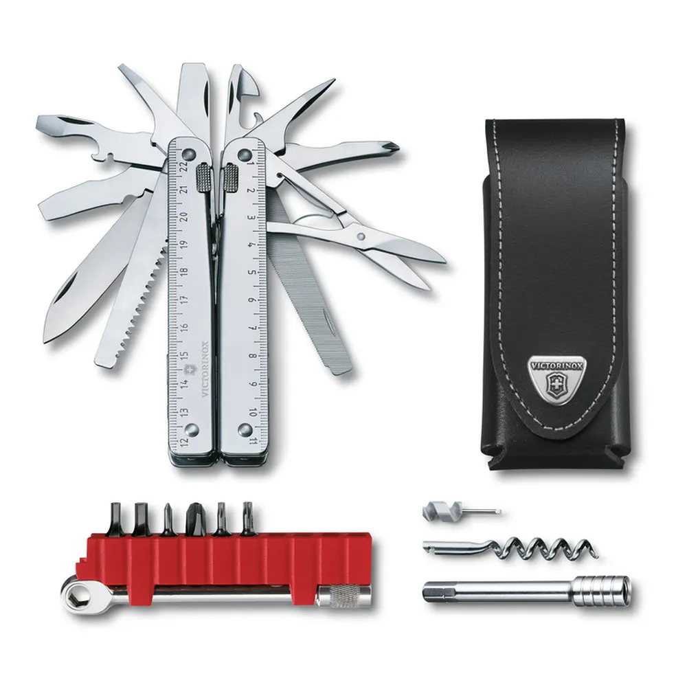 NARZĘDZIE SWISS TOOL X PLUS RATCHET - 39 narzędzi Victorinox, wariant 30339L07, zdjęcie 1 z 3