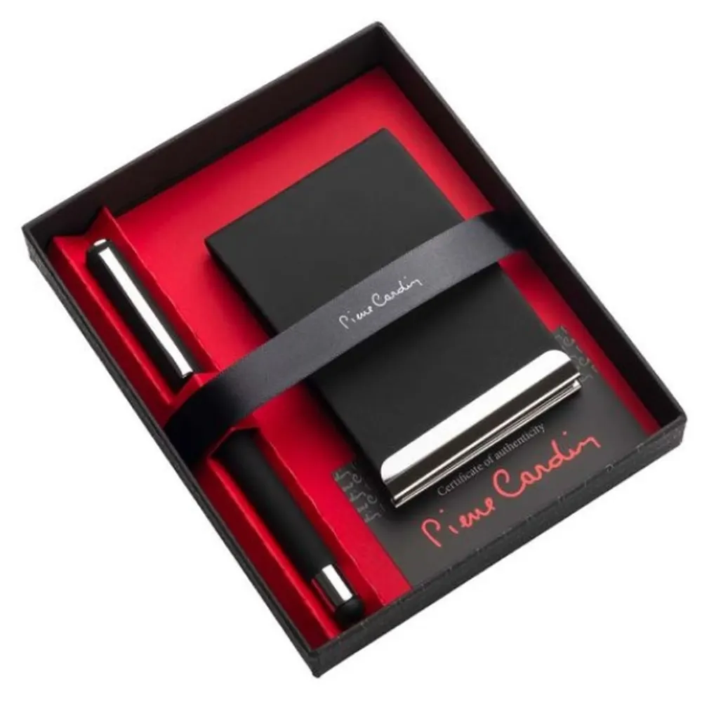 Zestaw etui na wizytówki i pióro kulkowe touch pen CONCORDE Pierre Cardin, wariant B3500700IP303, zdjęcie 1 z 5