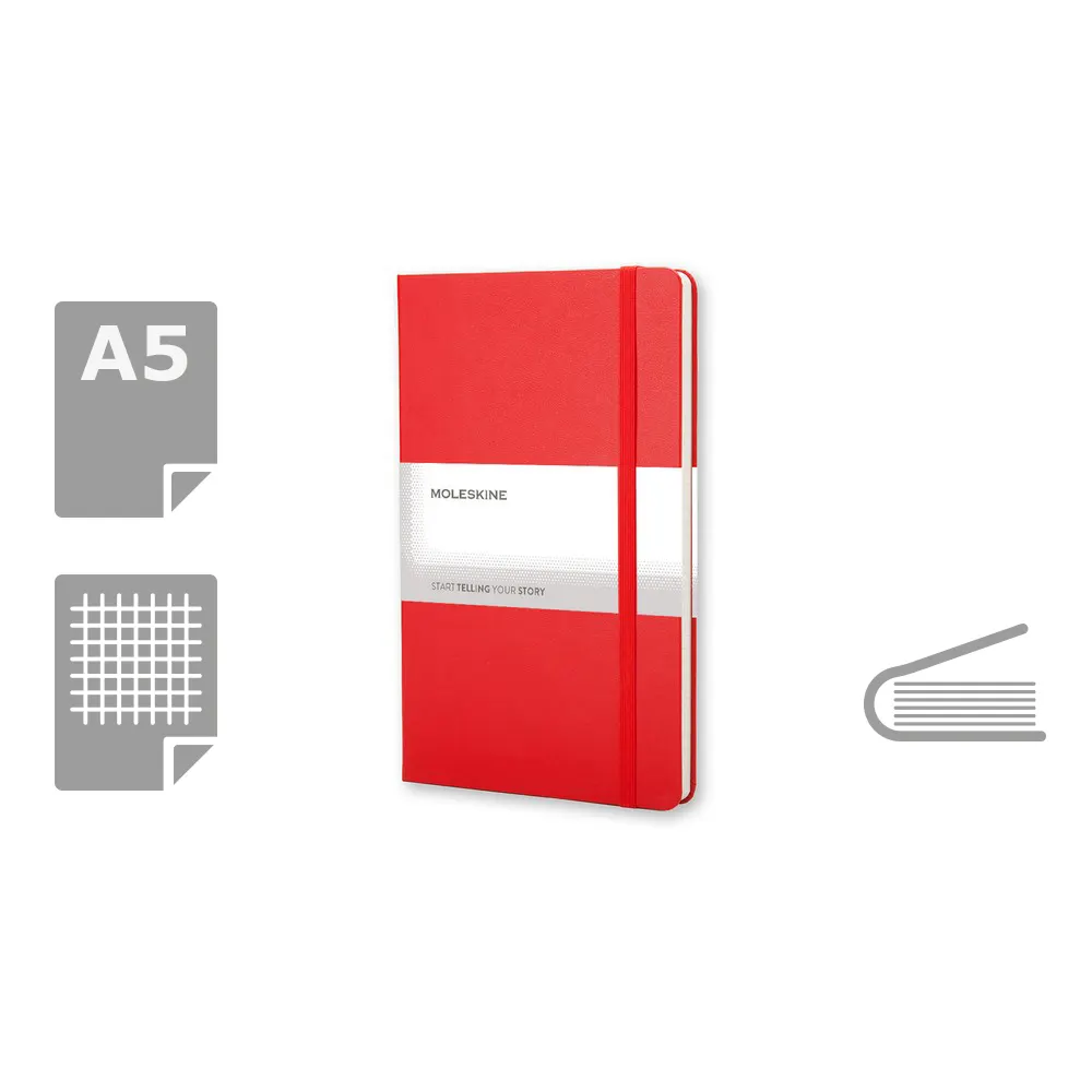MOLESKINE Notatnik ok. A5, wariant VM304-05, zdjęcie 1 z 11