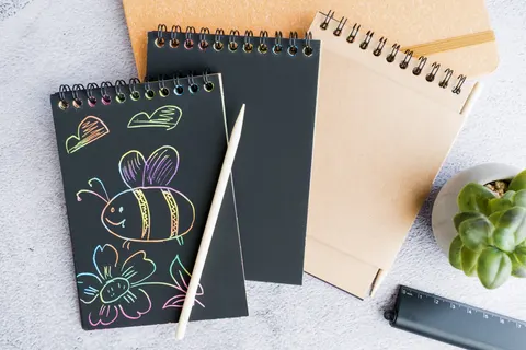 Notes tęczowa zdrapywanka BANGKOK