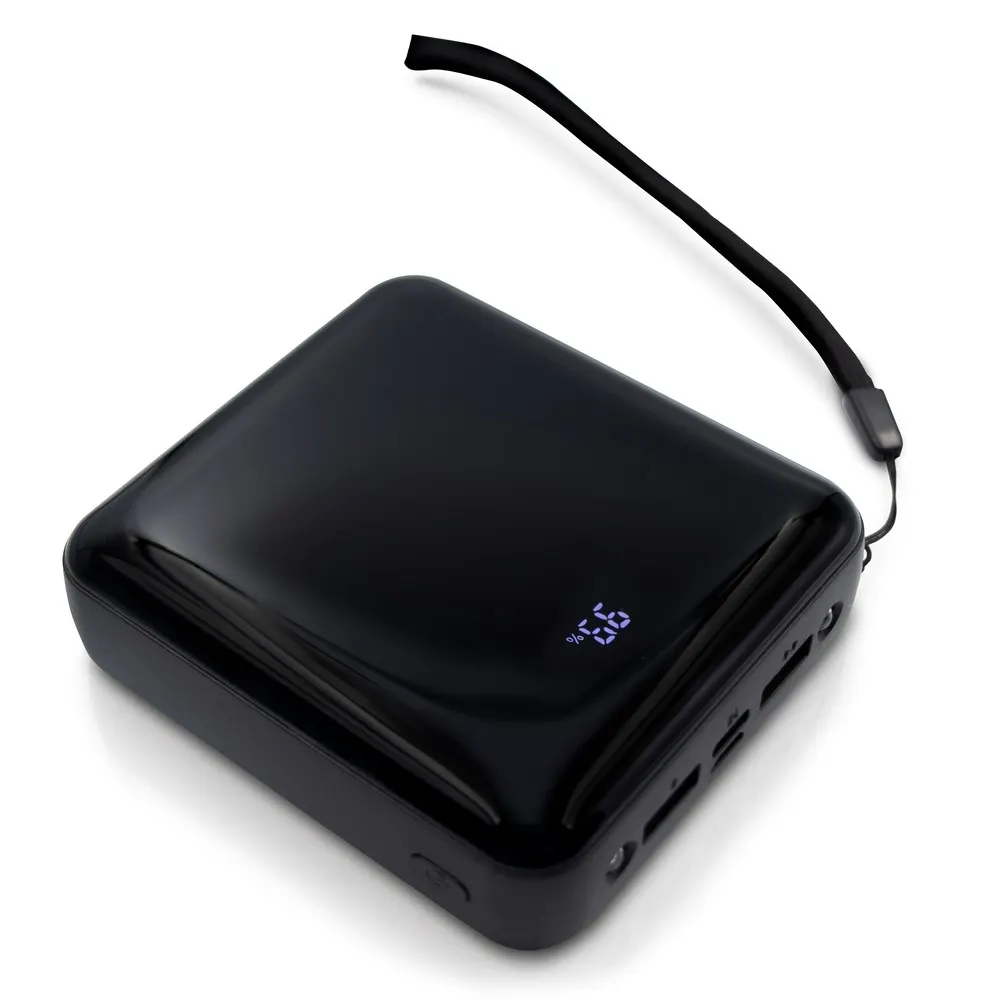 Power bank 10000 mAh, 3 kable do ładowania w komplecie | Tim, wariant V0903-03, zdjęcie 1 z 7