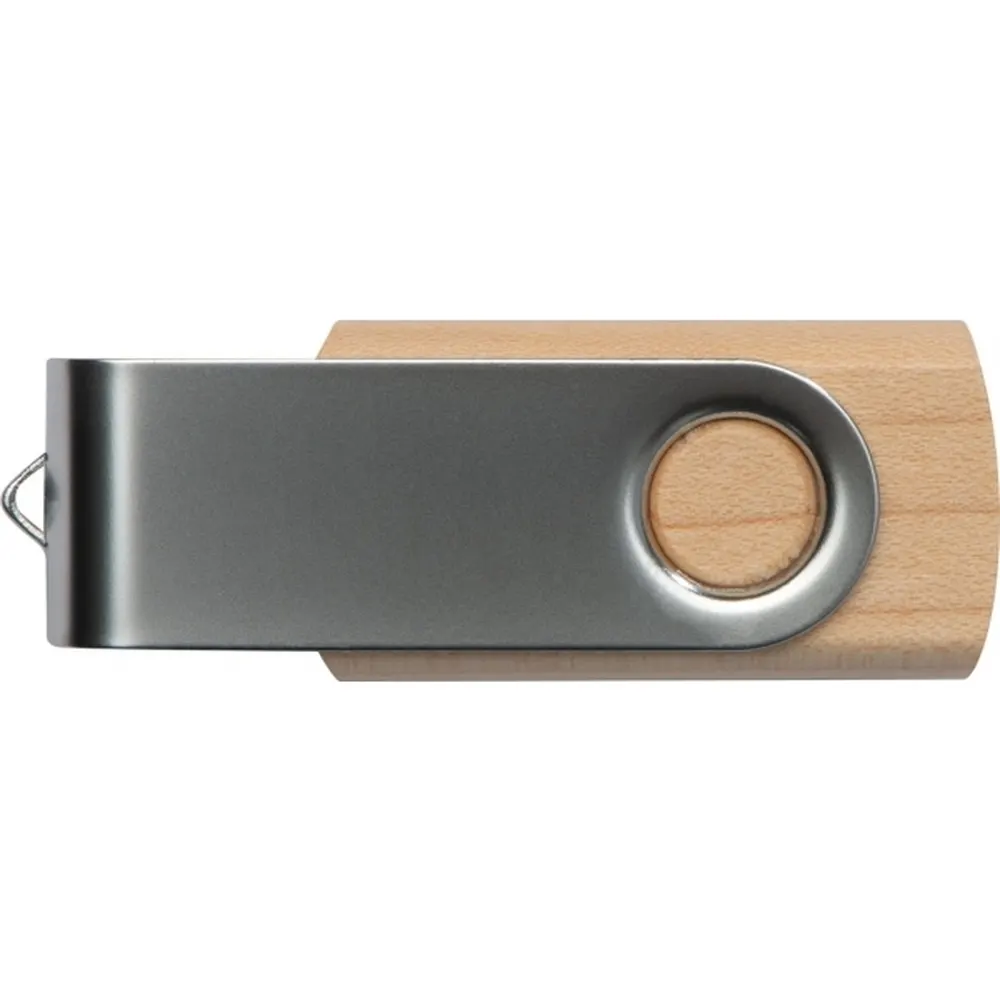 Pendrive drewniany 4GB 2.0 LESSINES, wariant 087601, zdjęcie 1 z 3