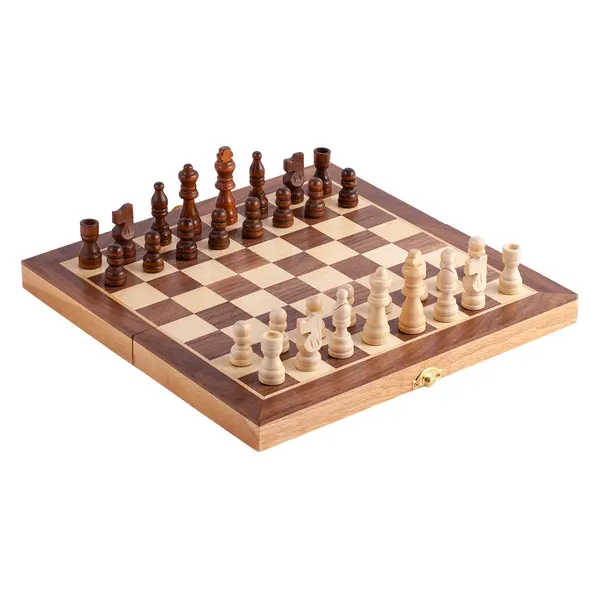 Drewniane szachy, wariant R08854.10, zdjęcie 1 z 8