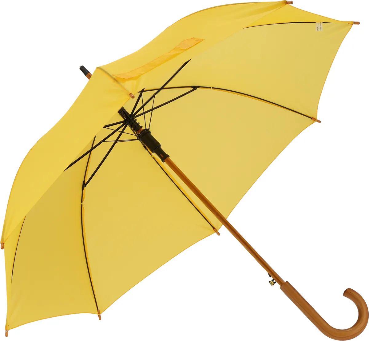 Parasol automatyczny drewniany Ø105 cm NANCY, wariant 513108, zdjęcie 1 z 5
