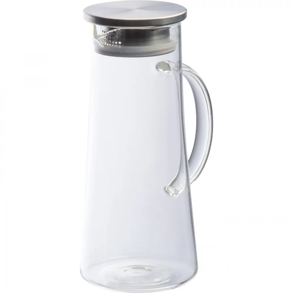 Dzbanek szklany z sitkiem 1350 ml ELLIOTT, wariant 8079866, zdjęcie 1 z 11