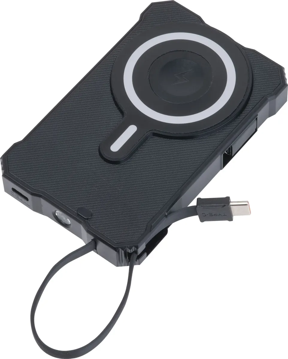 Power bank solarny 10 000 mAh BREDA, wariant 572303, zdjęcie 1 z 8