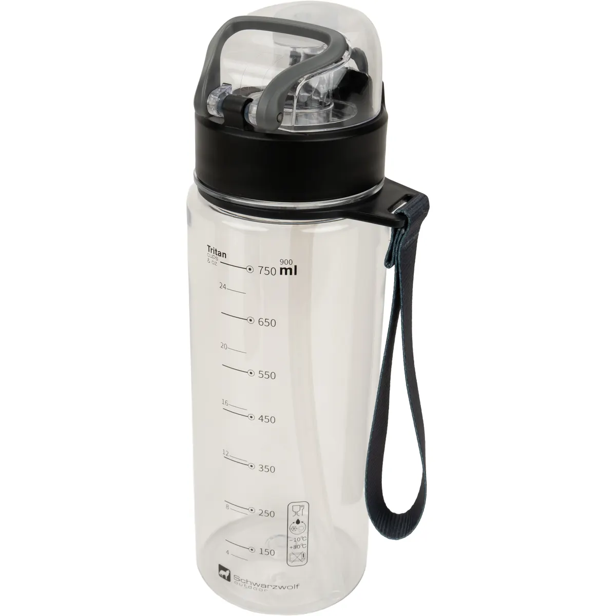 Butelka z tritanu 850 ml SEYHAN Schwarzwolf, wariant F4912600AJ366, zdjęcie 1 z 16