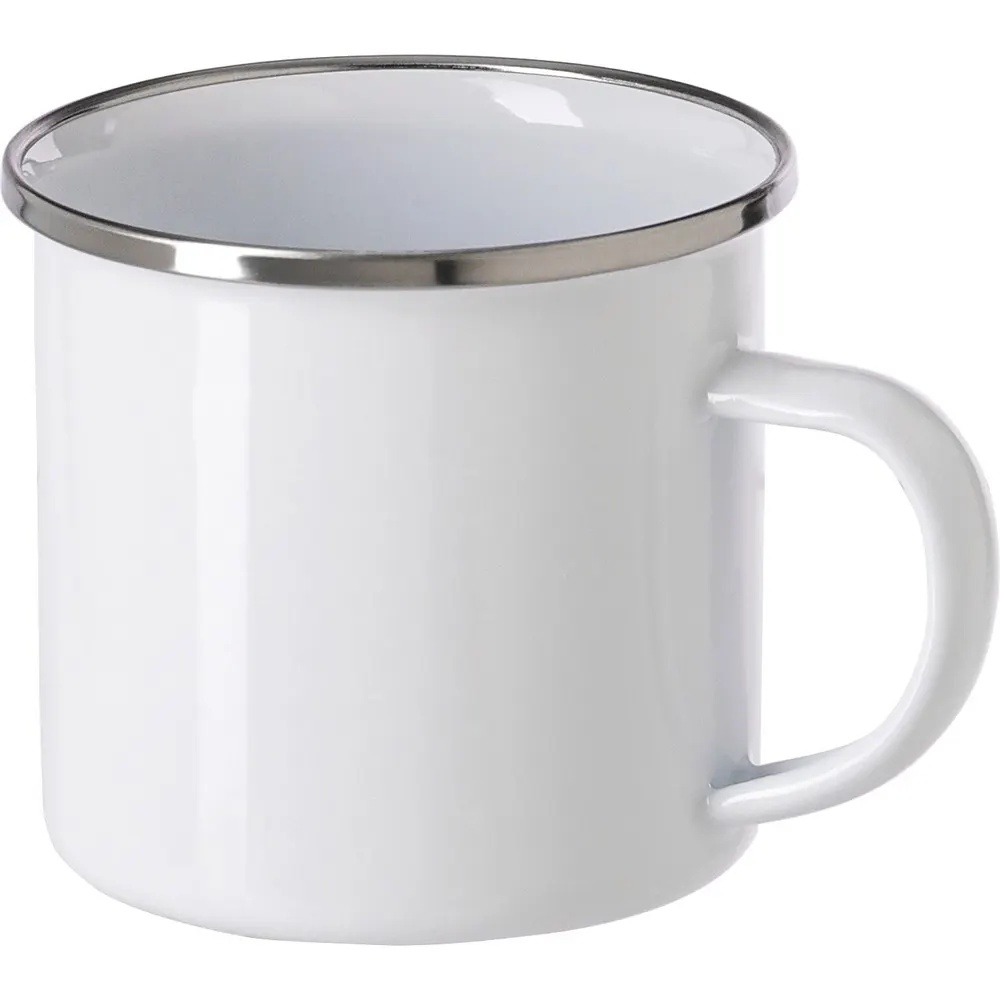 Emaliowany kubek 350 ml, wariant V4875-02, zdjęcie 1 z 4