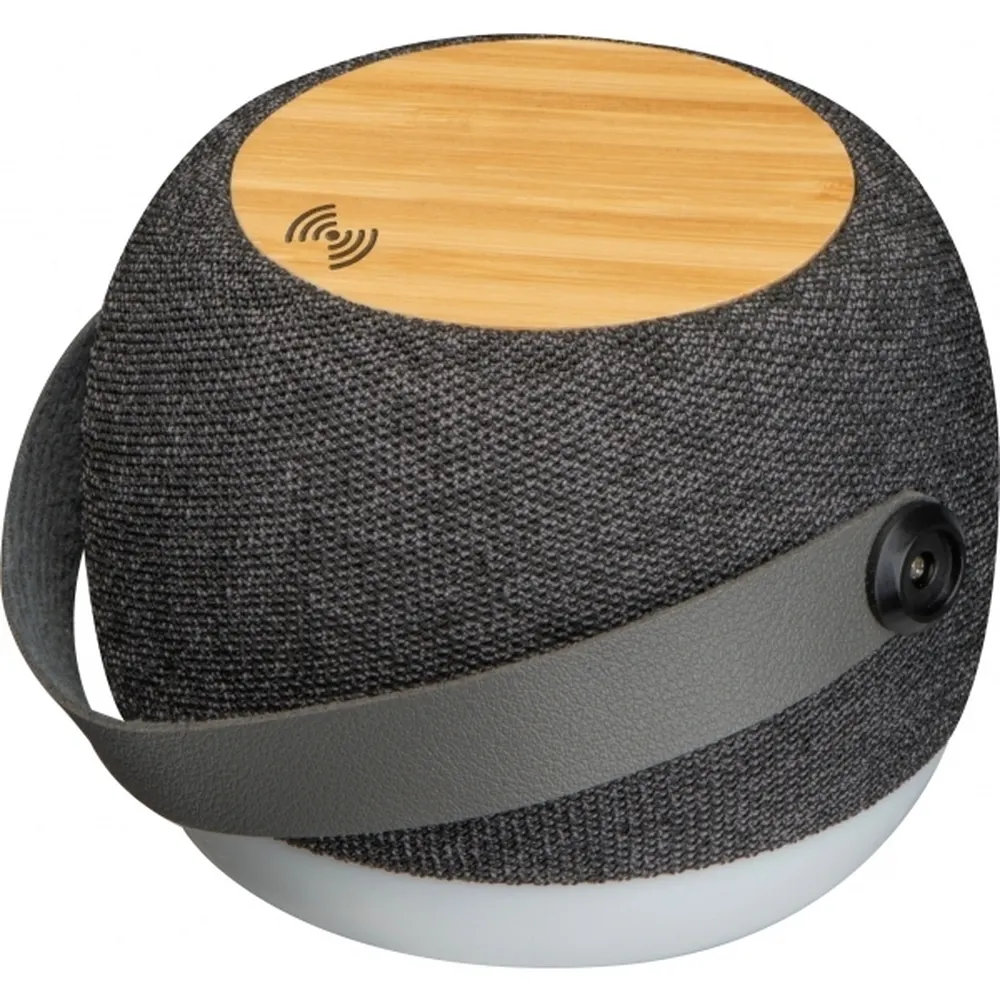 Głośnik bluetooth z ładowarką indukcyjną rPET PIACENZA, wariant 381577, zdjęcie 1 z 5