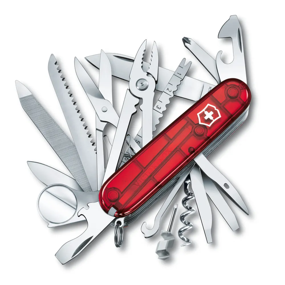 Scyzoryk SwissChamp transparentny Victorinox, wariant 16795T65, zdjęcie 1 z 5
