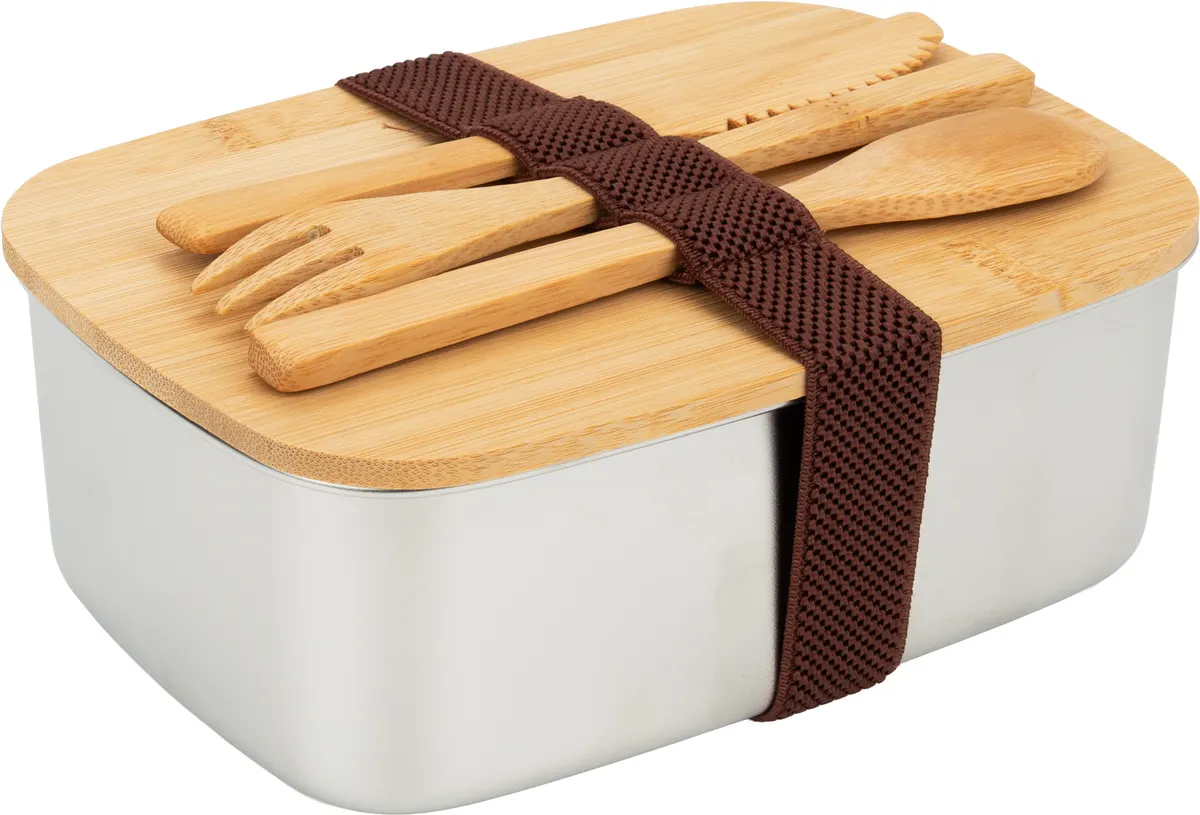 Lunch box ze sztućcami DIEST 1000 ml, wariant 231313, zdjęcie 1 z 14