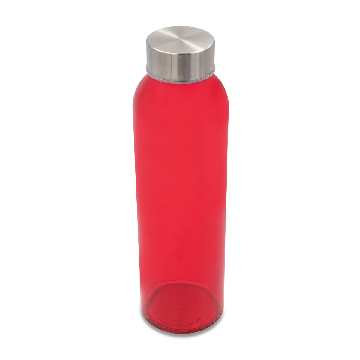 Kolorowa, szklana butelka Aqua Kuba 500 ml, wariant R08176.08, zdjęcie 1 z 4