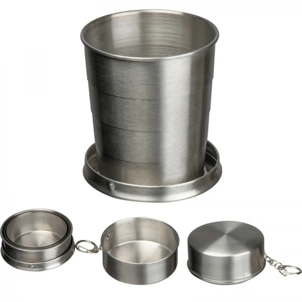 Kubek stalowy składany 250 ml HEATHER, wariant 8399207, zdjęcie 1 z 7