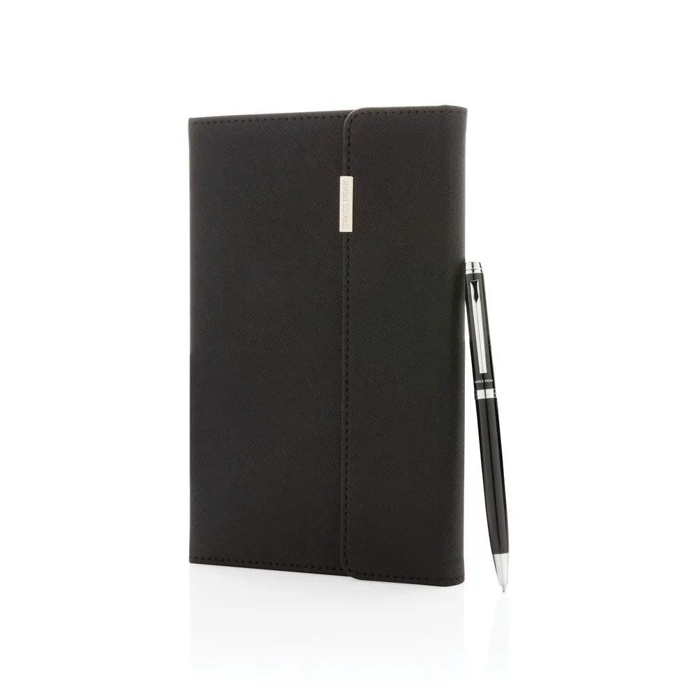 Notatnik A5 Swiss Peak z długopisem, wariant P772.921, zdjęcie 1 z 12