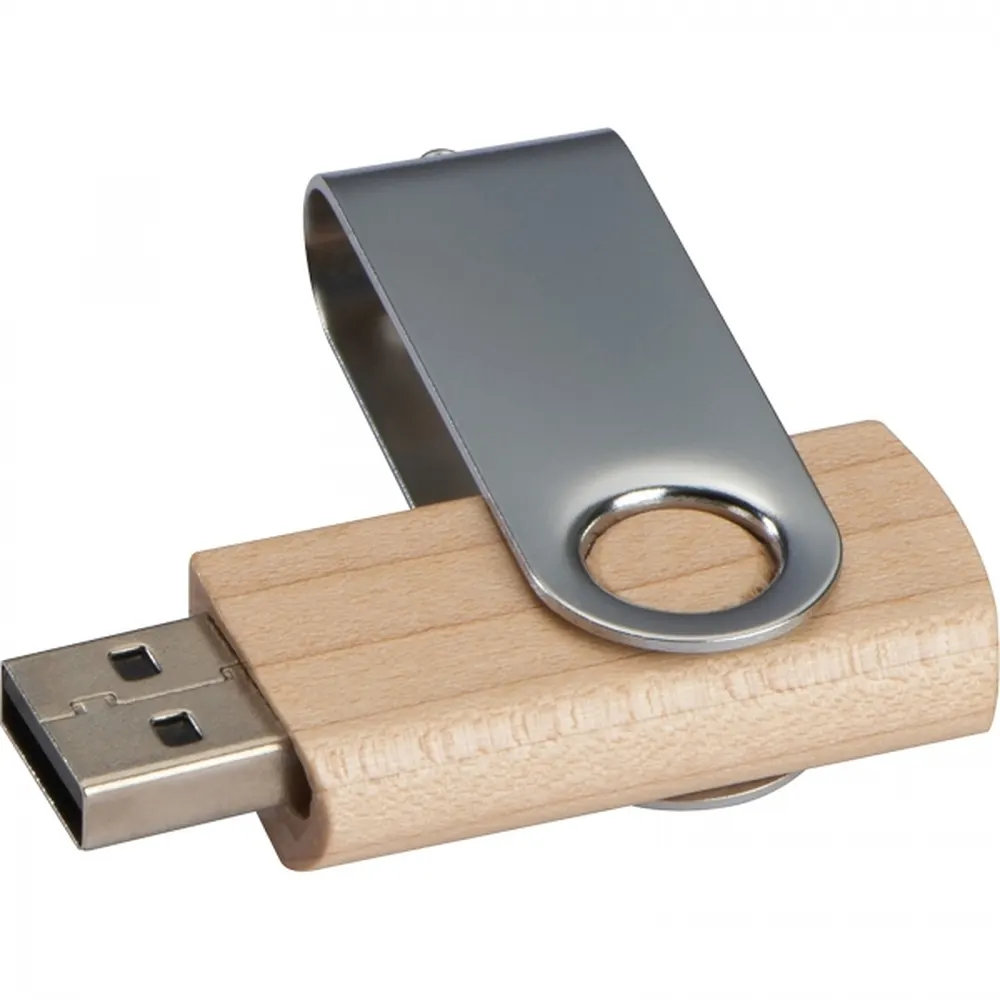 Pendrive drewniany 4GB 2.0 KLAUDIA, wariant 2087601, zdjęcie 1 z 4