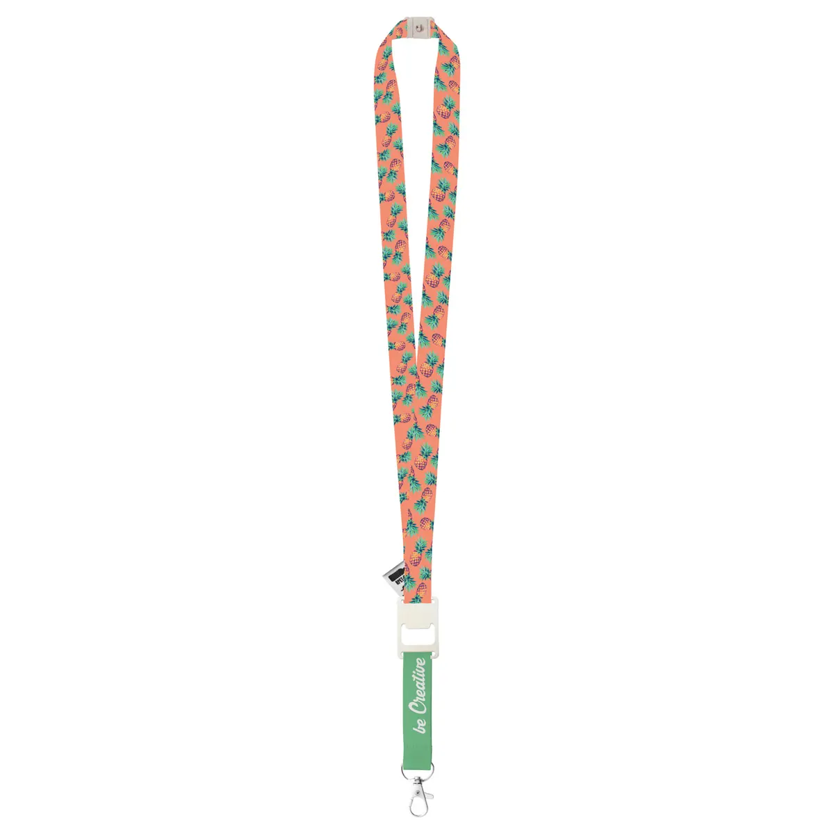 Subyard Drink Safe Eco smycz sublimacyjna, wariant AP718525, zdjęcie 1 z 3