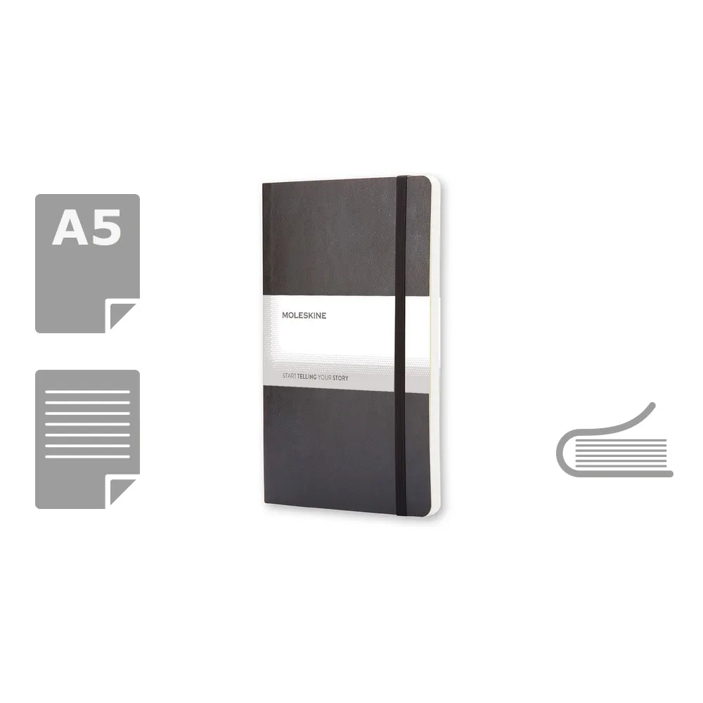 MOLESKINE Notatnik ok. A5, wariant VM303-03, zdjęcie 1 z 12