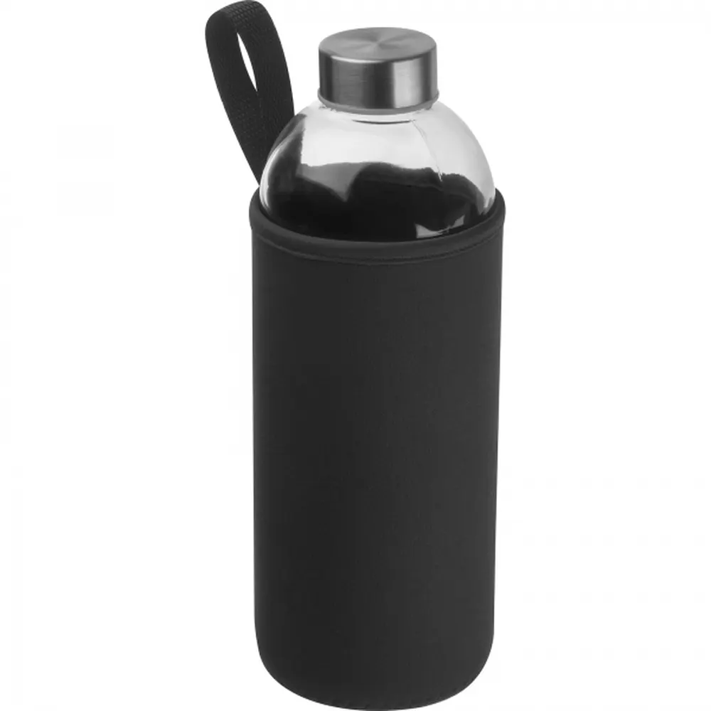 Butelka szklana z pokrowcem 1000 ml JESSICA, wariant 6242703, zdjęcie 1 z 11