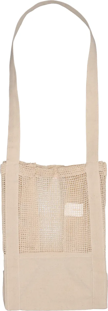 Torba bawełniana z siateczką 150 g/m2 BENEDIKT, wariant 6183106, zdjęcie 1 z 4
