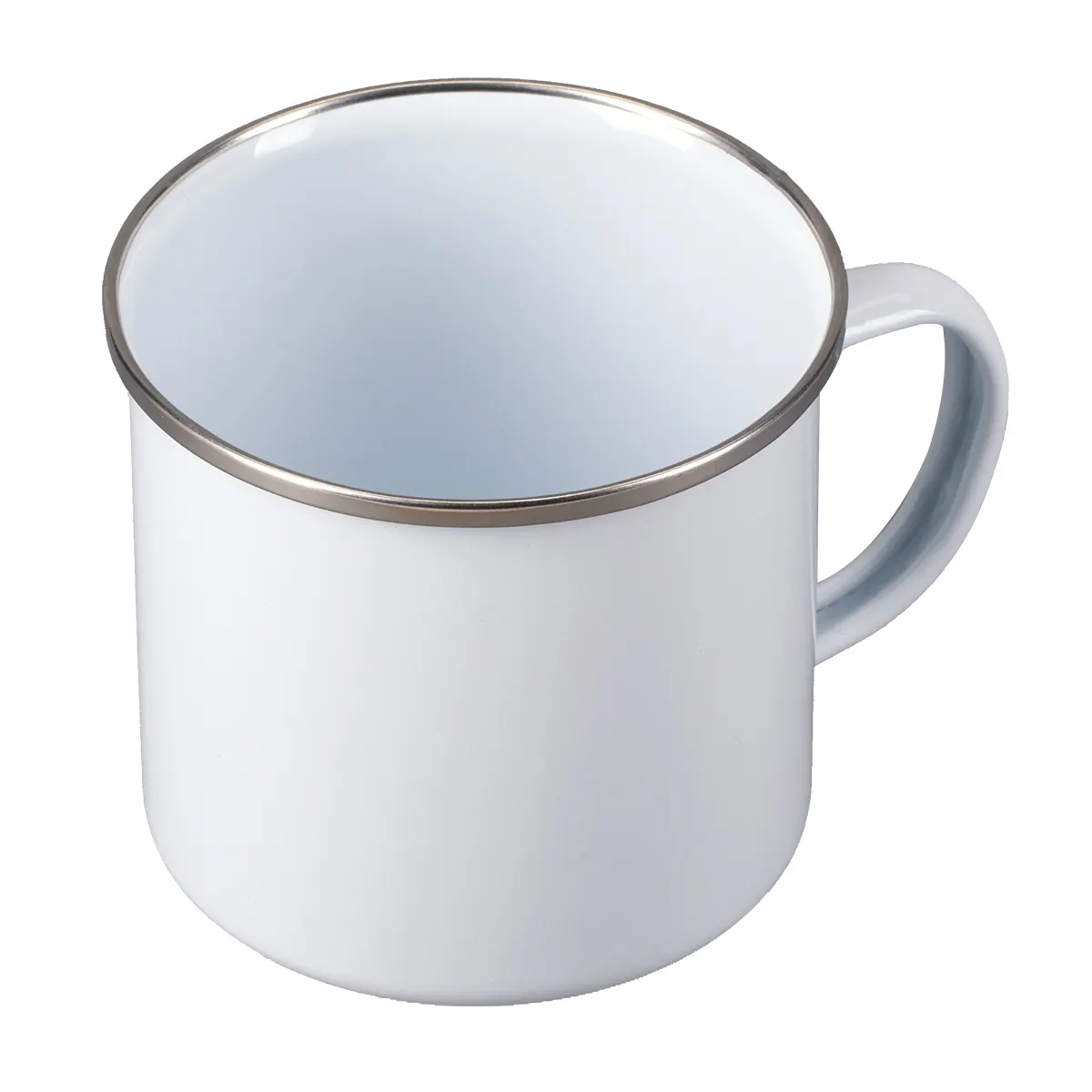 Kubek emaliowany Oldie 500 ml, biały - druga jakość, wariant R08230.06.O, zdjęcie 1 z 10