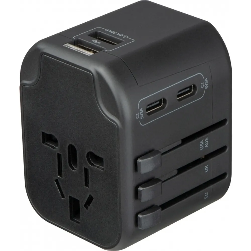 Adapter podróżny MARACENA, wariant 432903, zdjęcie 1 z 8