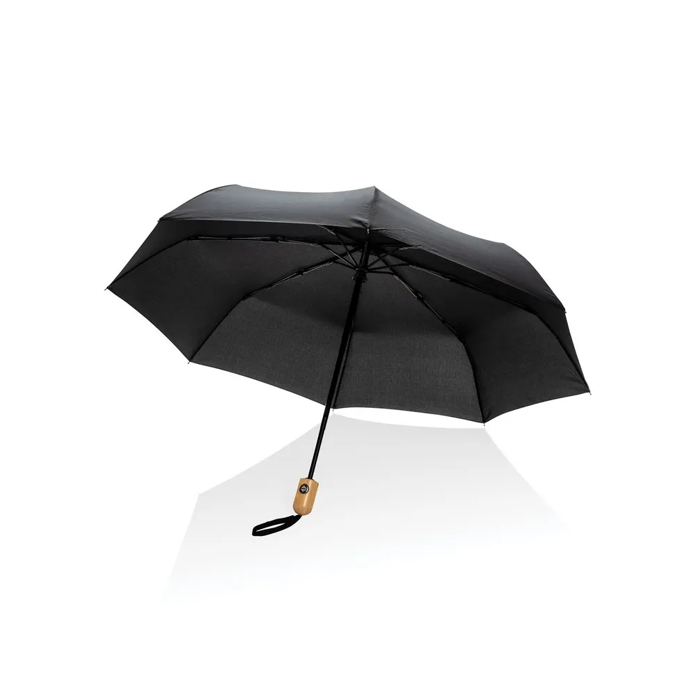 Bambusowy parasol automatyczny 21" AWARE™ RPET, wariant P850.611, zdjęcie 1 z 10