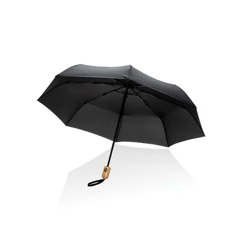 Bambusowy parasol automatyczny 21" AWARE™ RPET